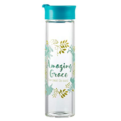 425x425 Watercolor Collection Tall Glass Drink Water Bottle