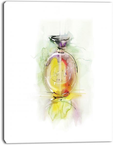 465x600 Souq Design Art Pt14342 30 40 Perfume Bottle Watercolor
