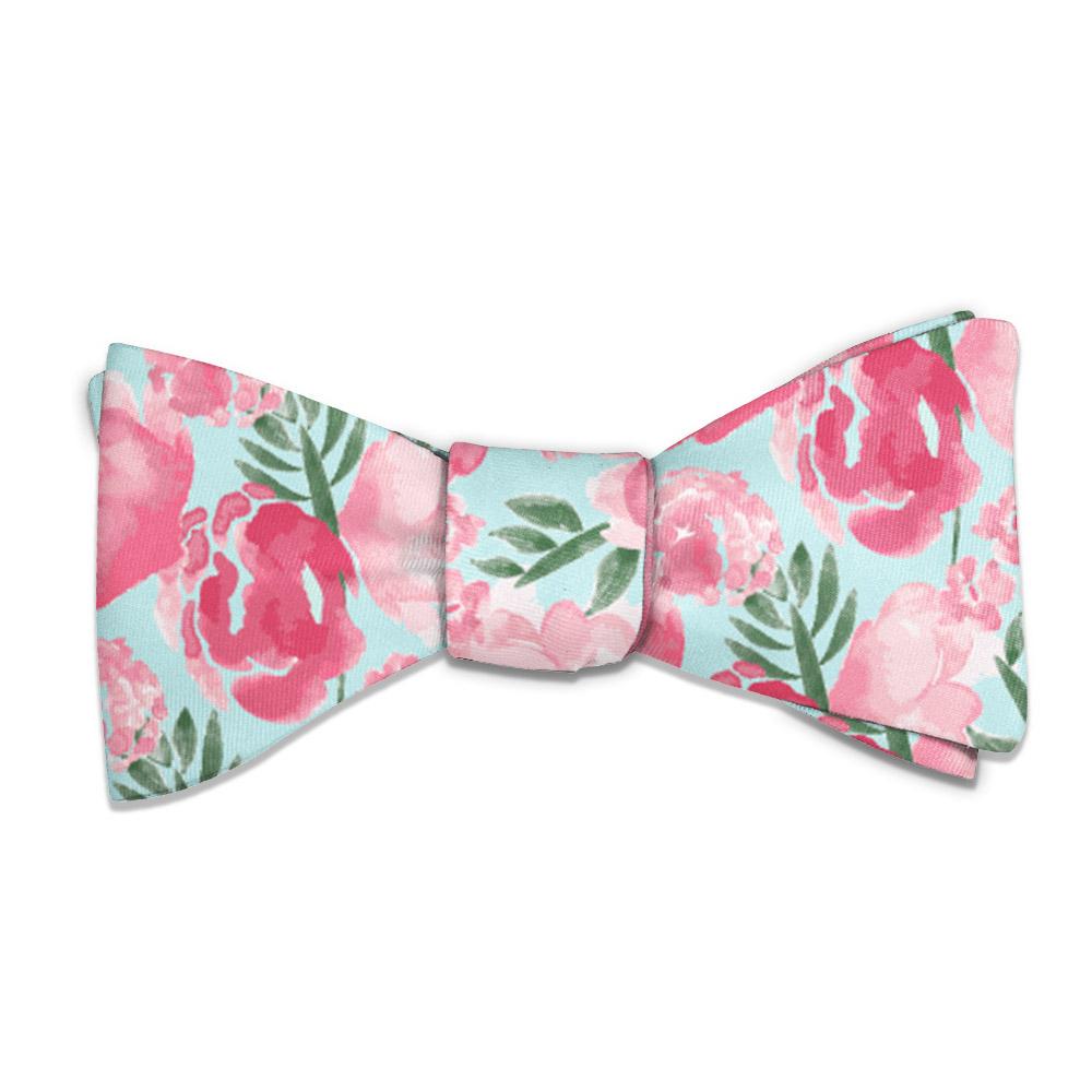 1000x1000 Watercolor Floral Bow Tie
