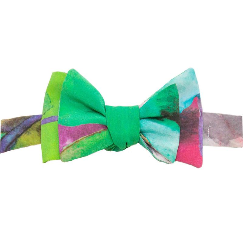 800x800 Watercolor Floral Bowtie The House Of Perna