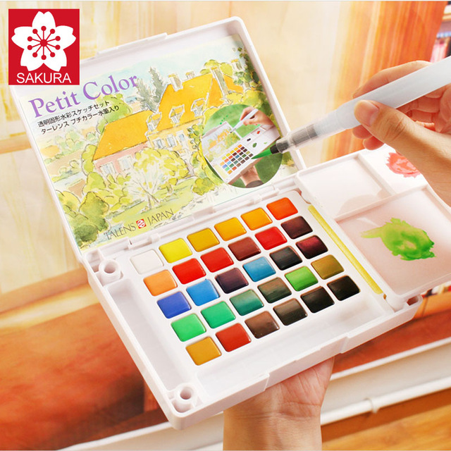 640x640 Sakura 36486072color Watercolor Painting Box,portable Solid