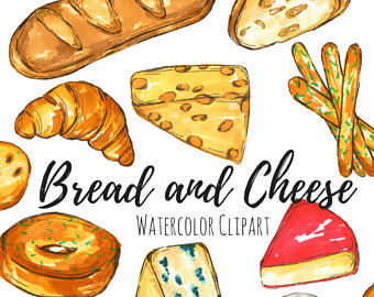 340x270 Bread Clipart Watercolor