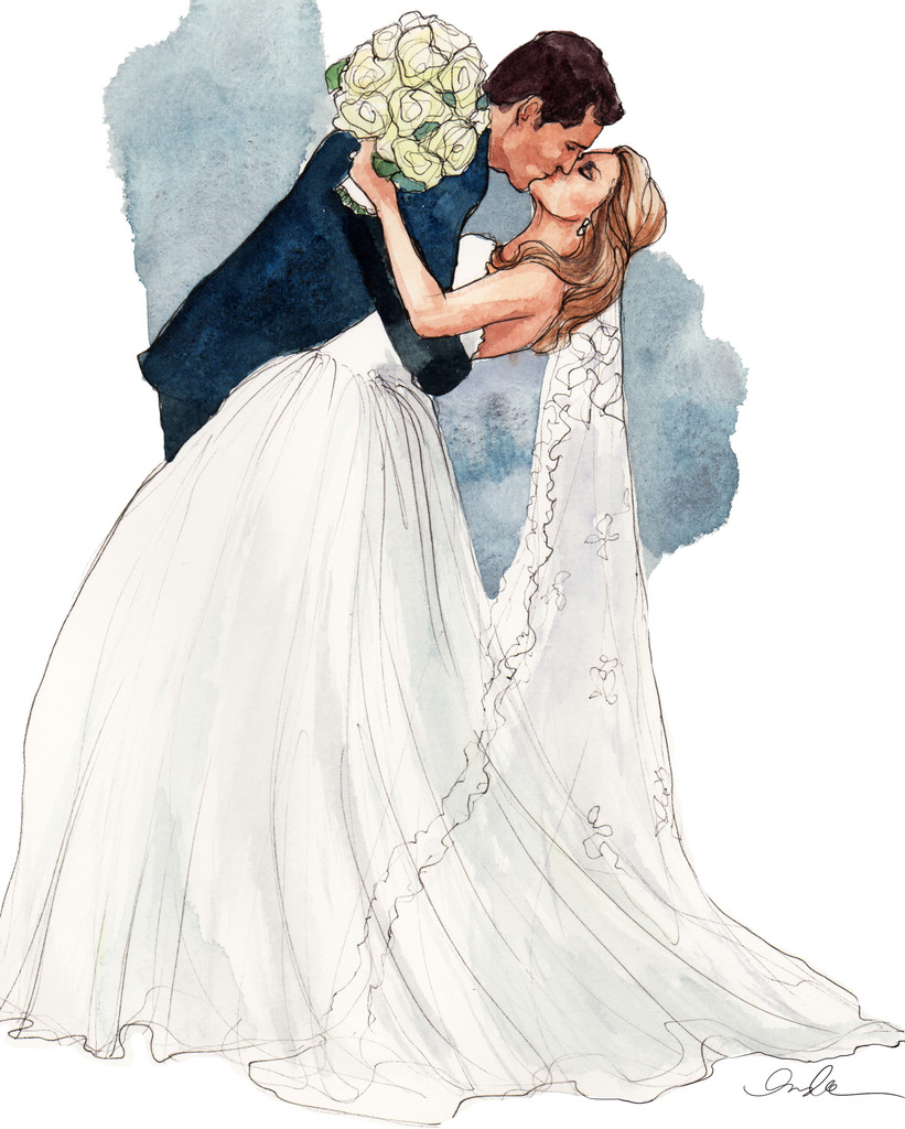 821x1024 Bride Amp Groom Inslee Haynes, The Sketchbook