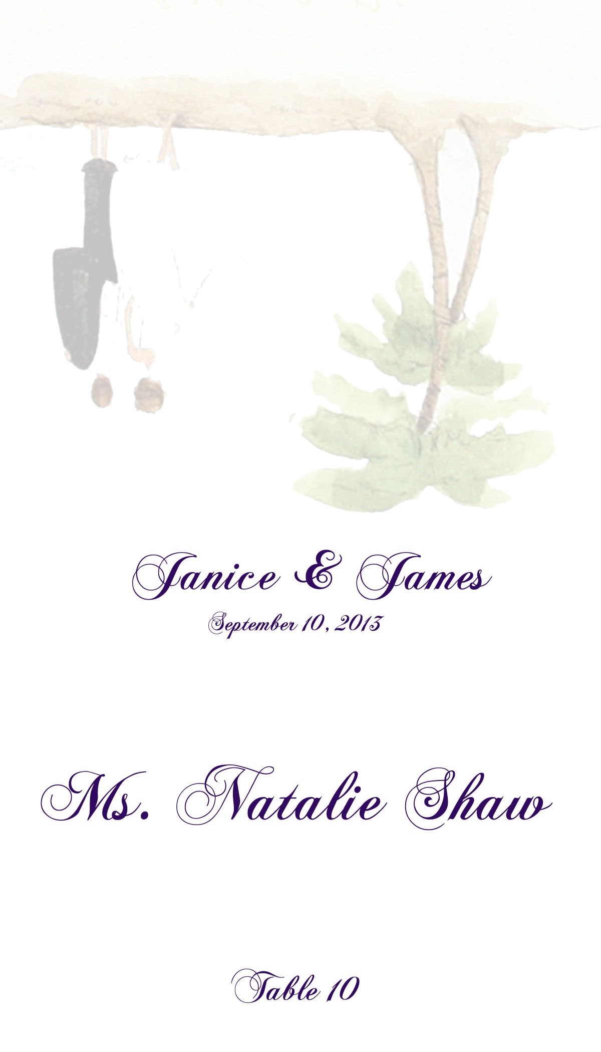 1200x2100 Beach Wedding Invitations