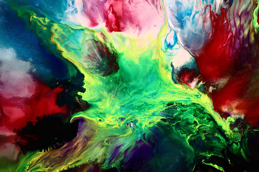 900x600 Abstract Art Colorful Bright Fluid Painting Watercolor Splash By