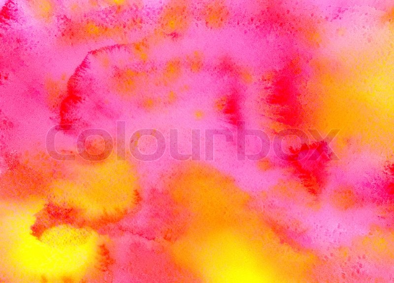 800x574 Watercolor Bright Abstract Background Stock Photo Colourbox