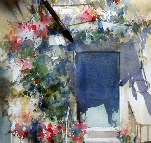 500x474 How To Create Bright Watercolour Scenes