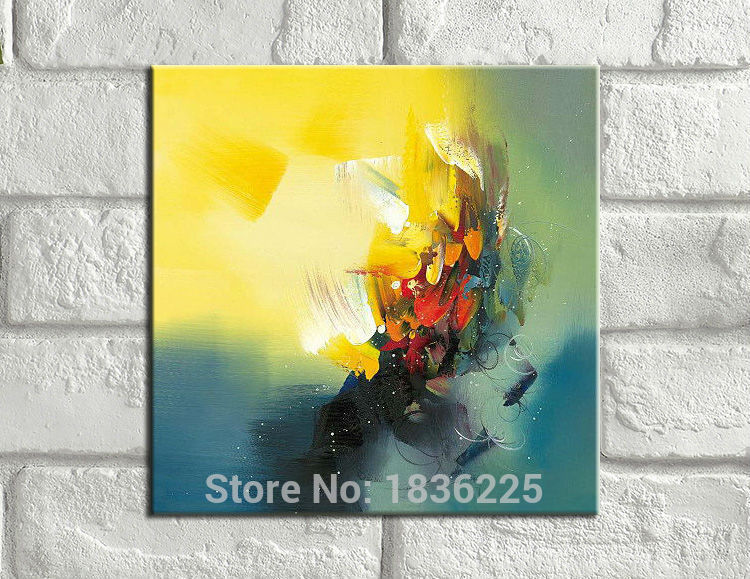750x579 Handmade Colorful Abstract Paintings On Canvas For Room Wall