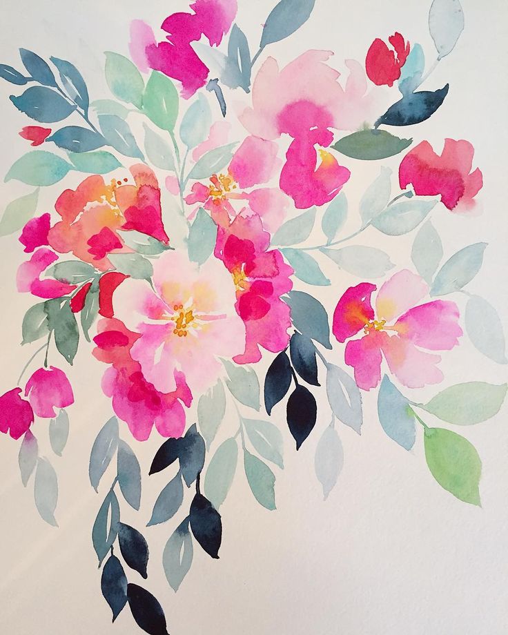 736x920 Water Color Clipart Canvas Painting