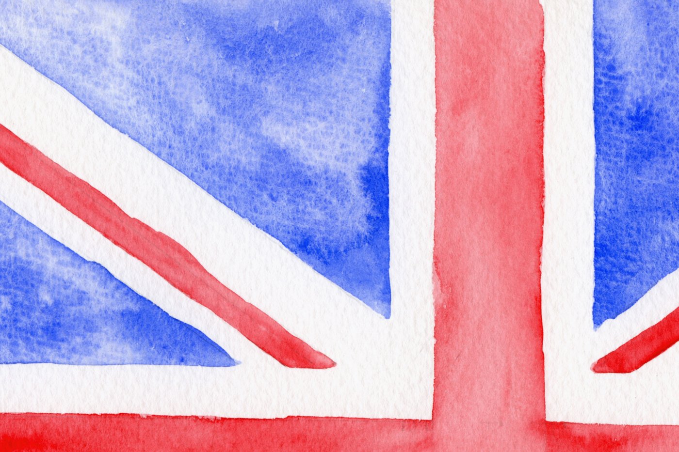 1400x933 Watercolor British Flag By Cornercroft