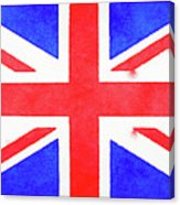 163x186 Watercolor Painting Of A British Flag Photograph By Anita Van Den