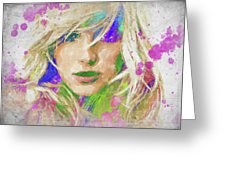 226x170 Britney Spears Watercolor Shower Curtain For Sale By Ricky Barnard