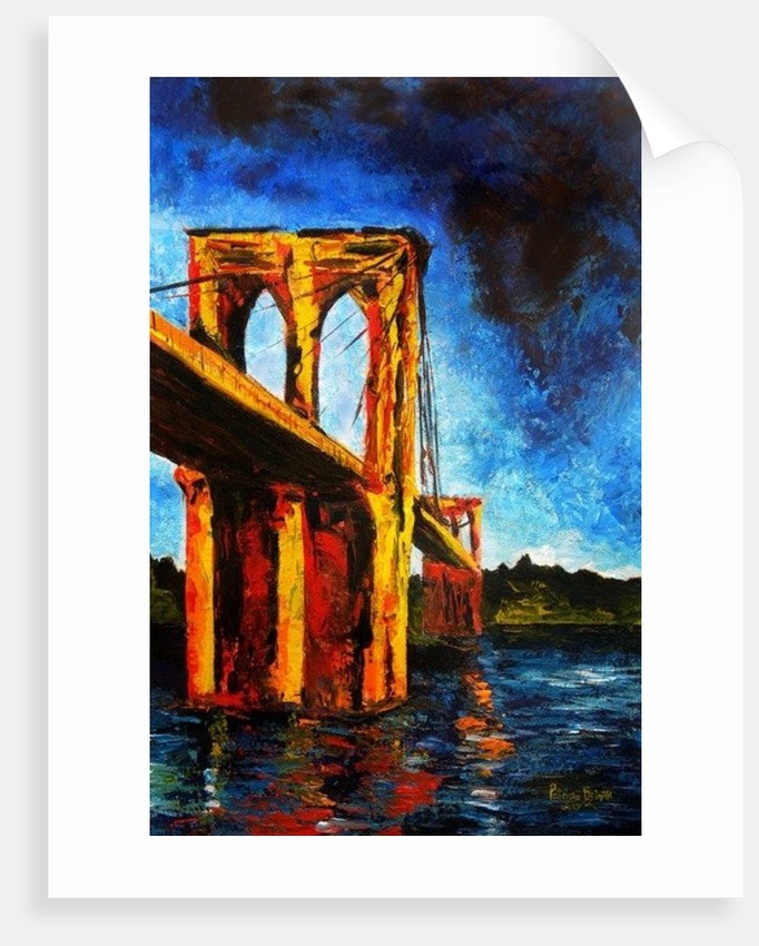 682x850 Brooklyn Bridge To Utopia Posters Amp Prints By Patricia Brintle