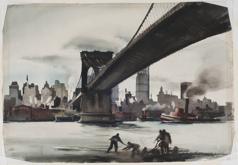 972x673 Georgia Museum Exhibition Shows Brooklyn Bridge As Icon Of