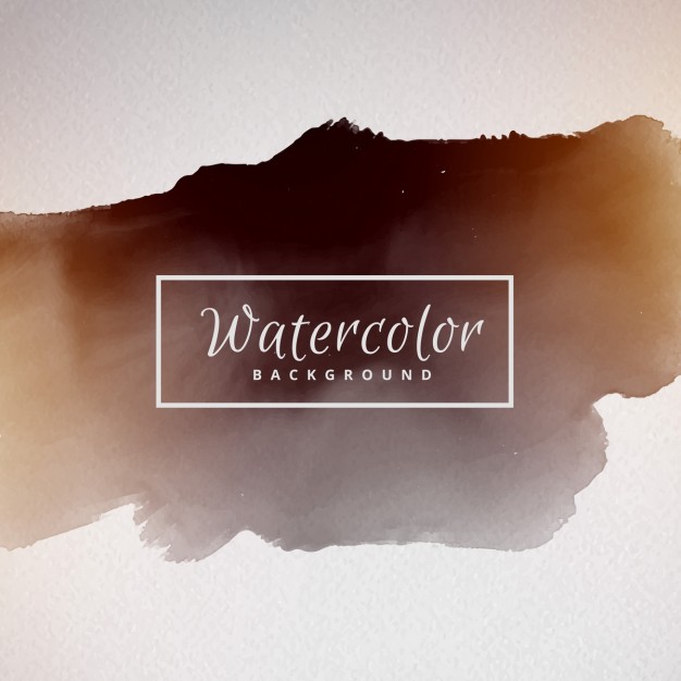 626x626 Brown Watercolor Background Vector Free Download