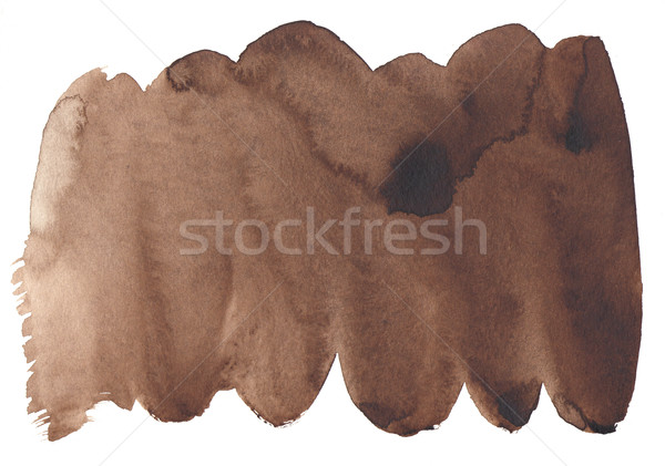 600x421 Brown Texture Watercolor Background Painting Stock Photo Ilolab
