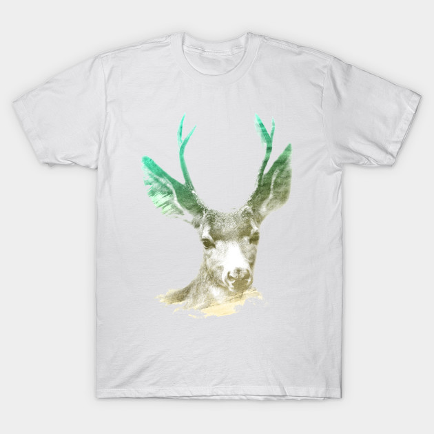 630x630 Deer Superimposed Watercolor