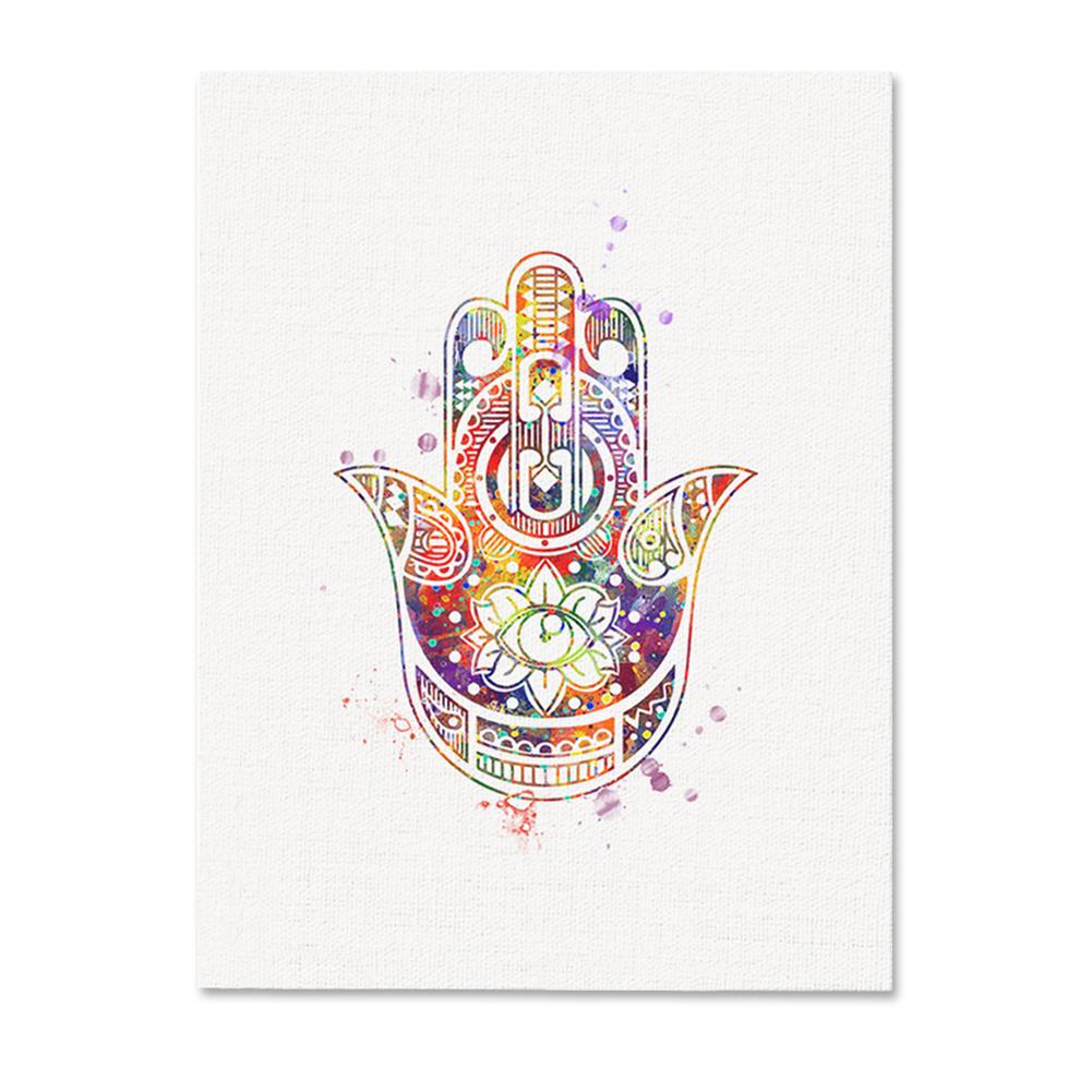 1001x1001 Watercolor Buddha And Lotus Painting Justlivehappylife