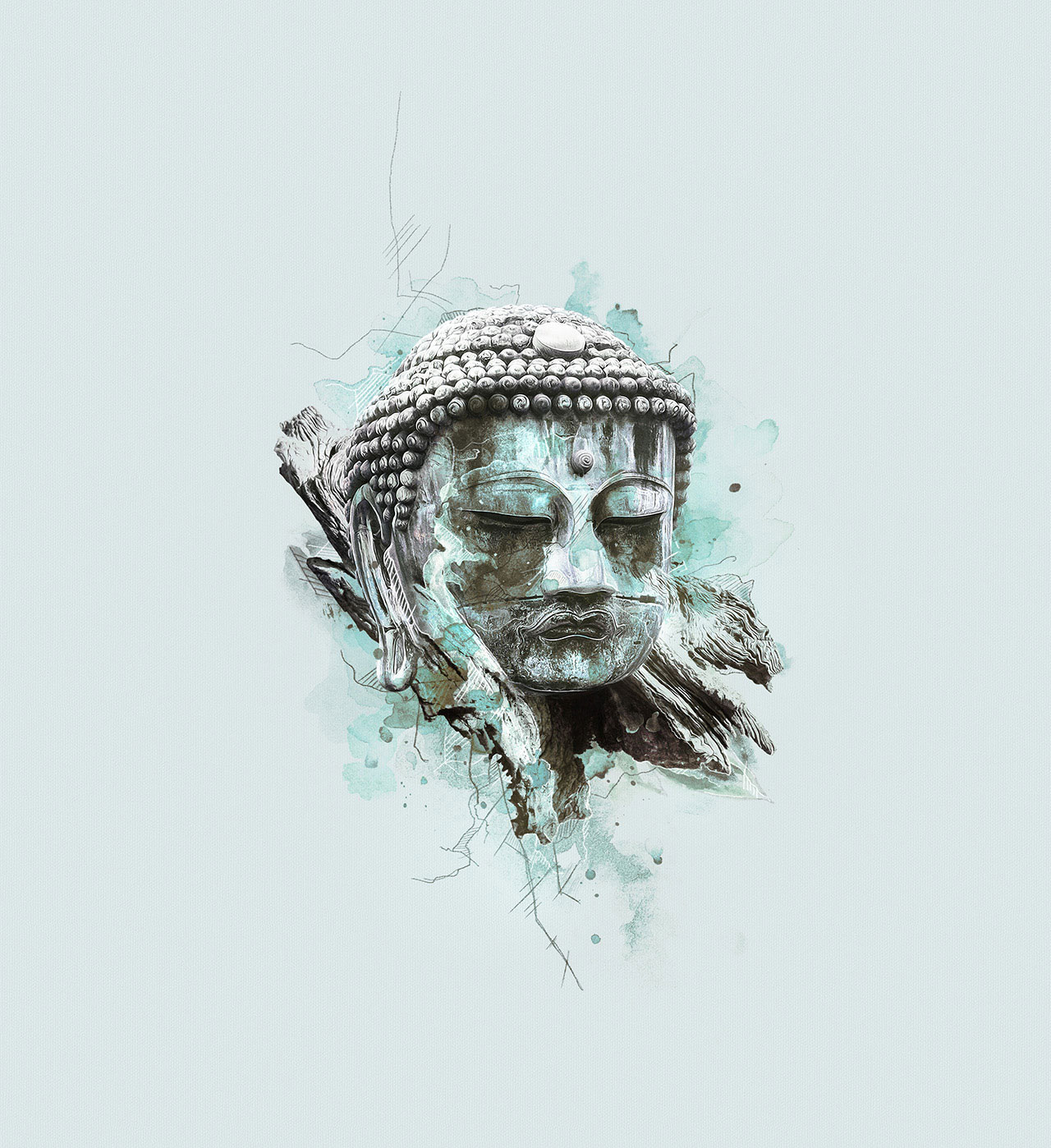 1280x1398 Buddha