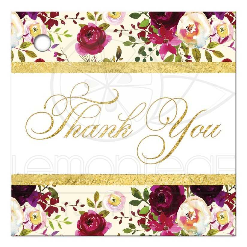 825x825 Beautiful Burgundy Watercolor Flowers, Feathers Simulated Gold