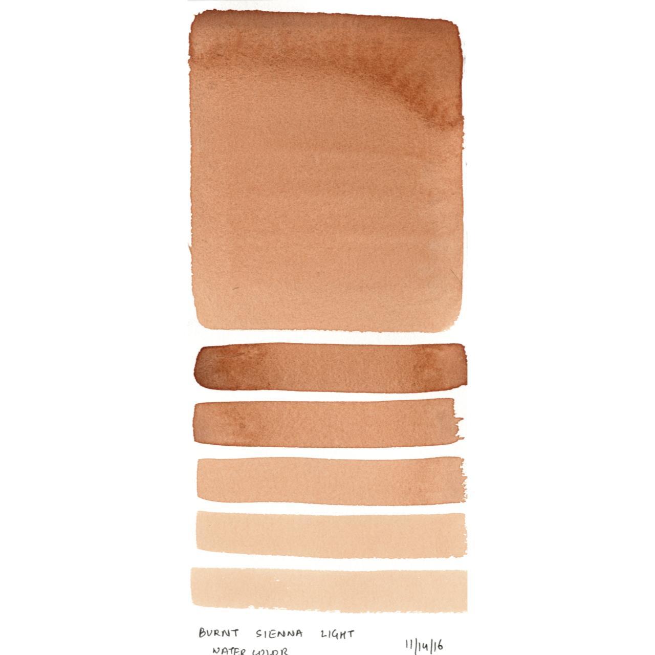 1280x1280 Daniel Smith Extra Fine Watercolors 15ml Tubes, Burnt Sienna Light