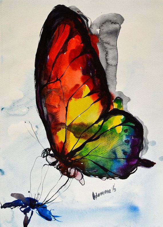 570x795 Butterfly Painting