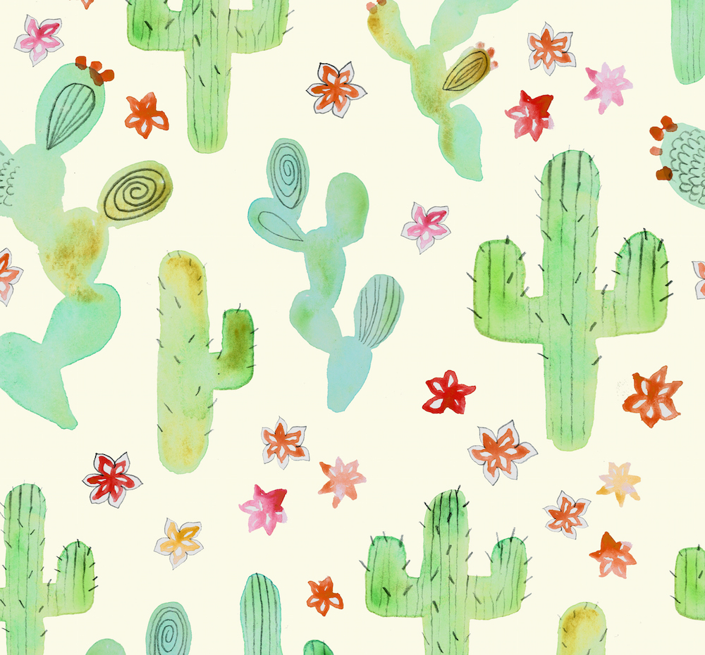 1000x930 Swoon Worthy Cactus Flower Designs Spoonflower Blog