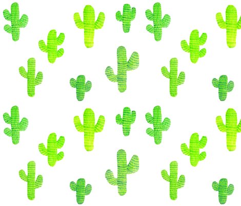 470x402 Watercolor Cactus Wallpaper