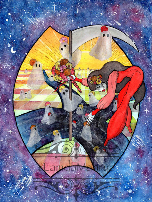 498x664 La Calavera Catrina