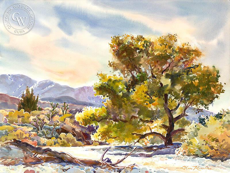 800x603 Late Fall, Watercolor Art By Glen Knowles California Watercolor