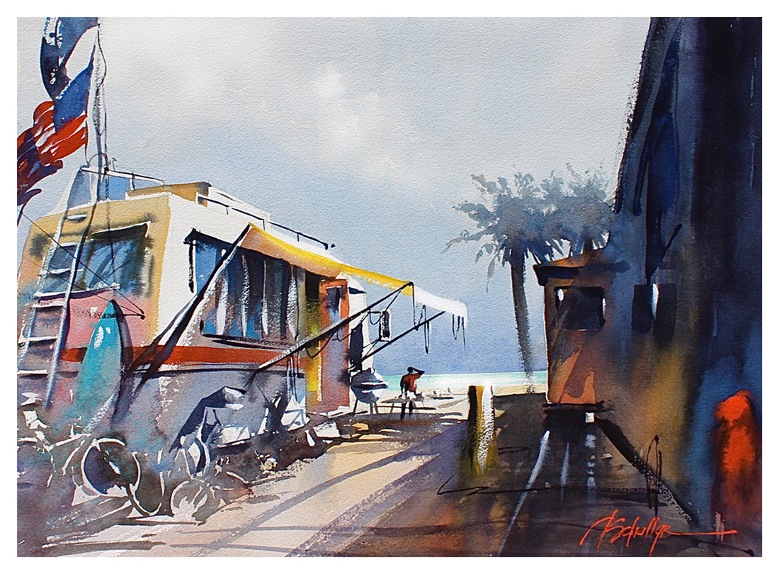 1100x810 Thomas W Schaller California Watercolor Association 2013