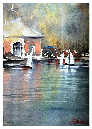 391x550 California Watercolor Artists