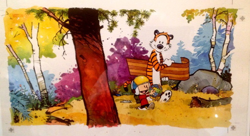 500x272 Calvin And Hobbes Illustration Concentration
