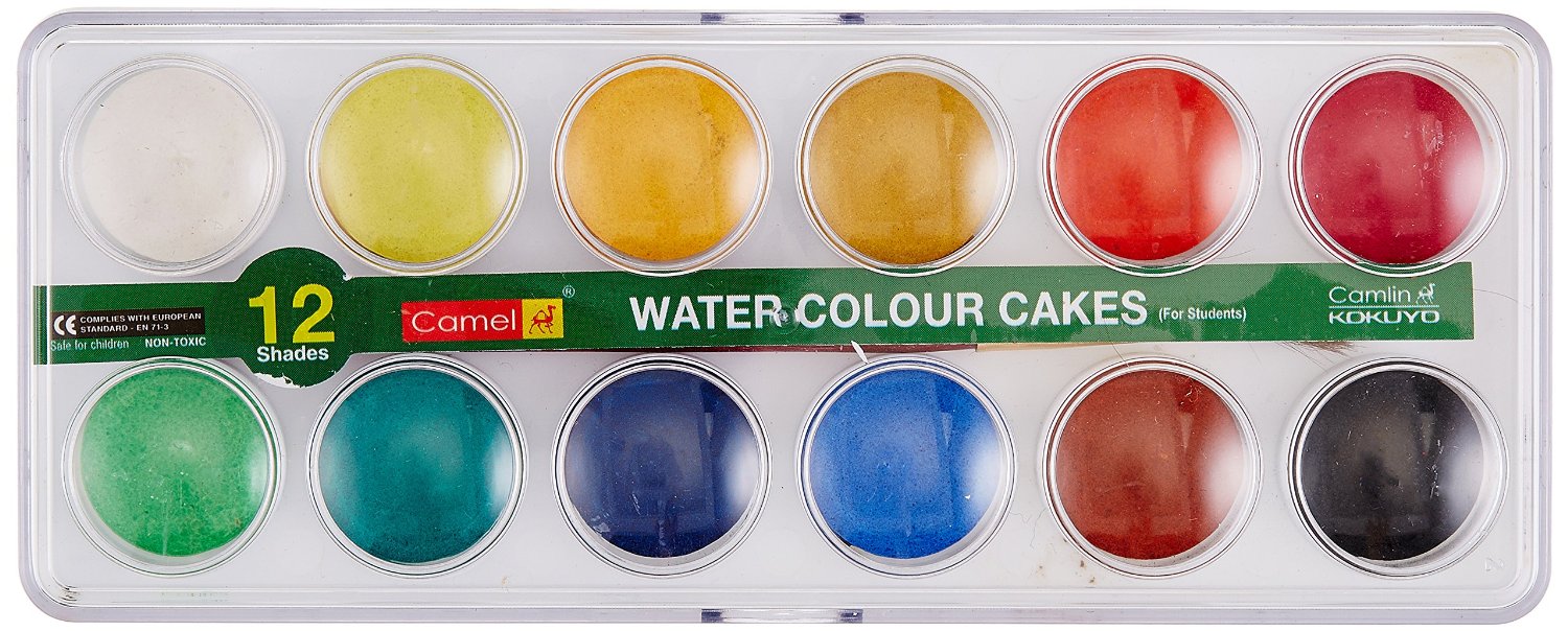 1500x604 Camel Student Water Color Cakes