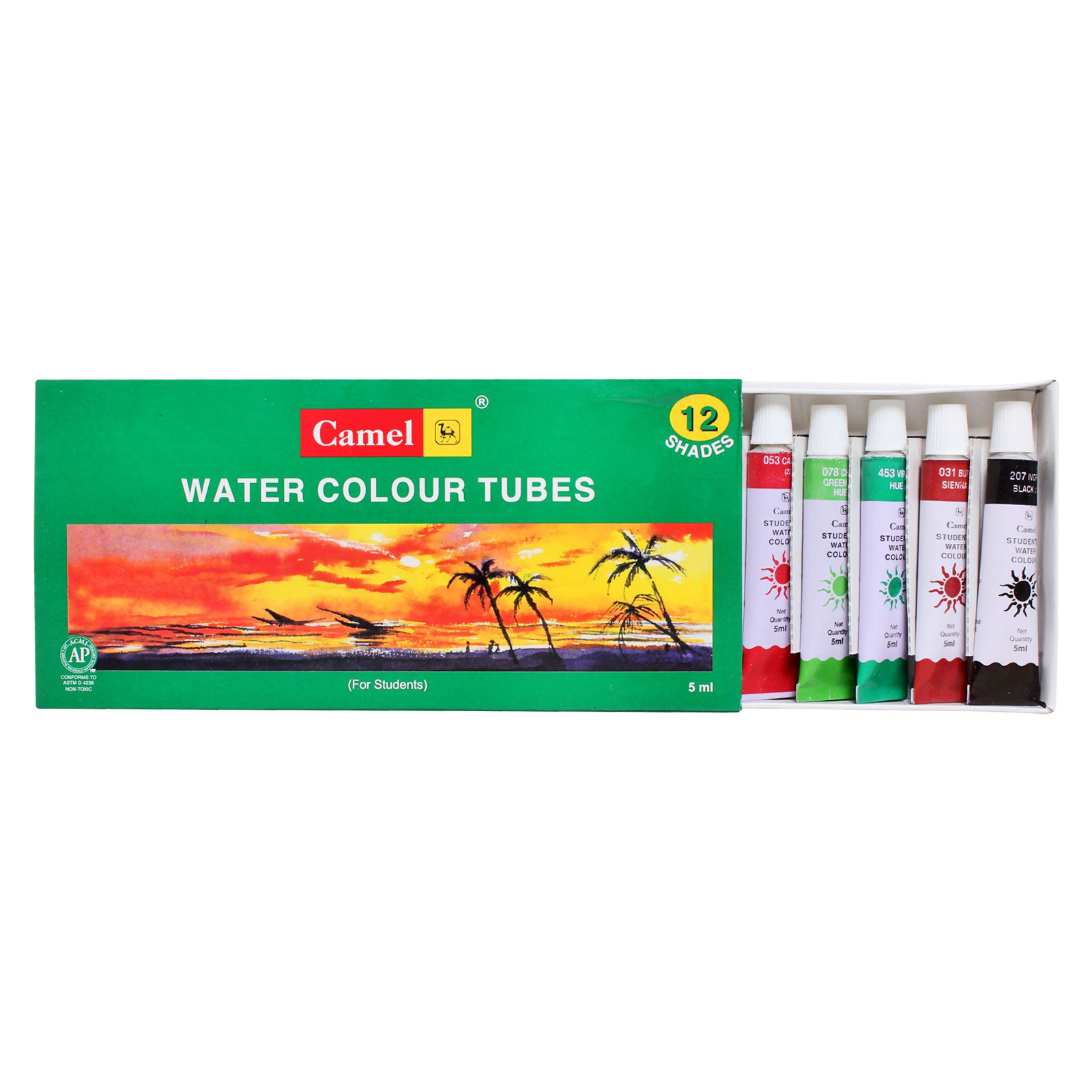 1600x1600 Camel Water Color Box Janata Book Centre
