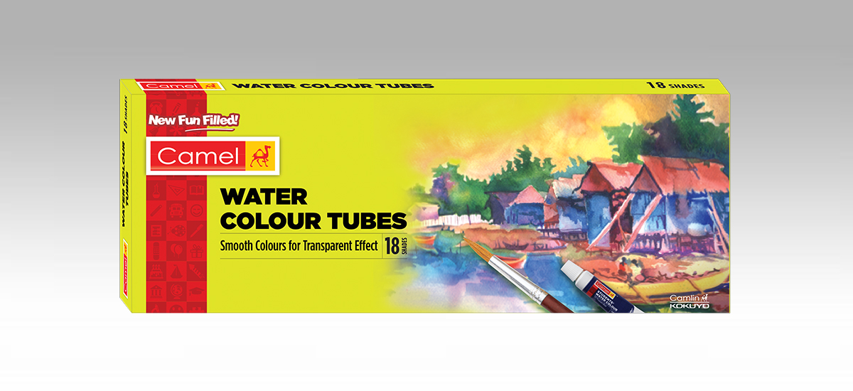 1200x550 Water Colour Tubes, Student Water Colour Tubes