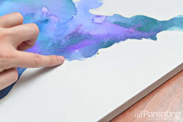 600x400 Water Painting On Canvas Awesome Hand Painted Map Art Tutorial