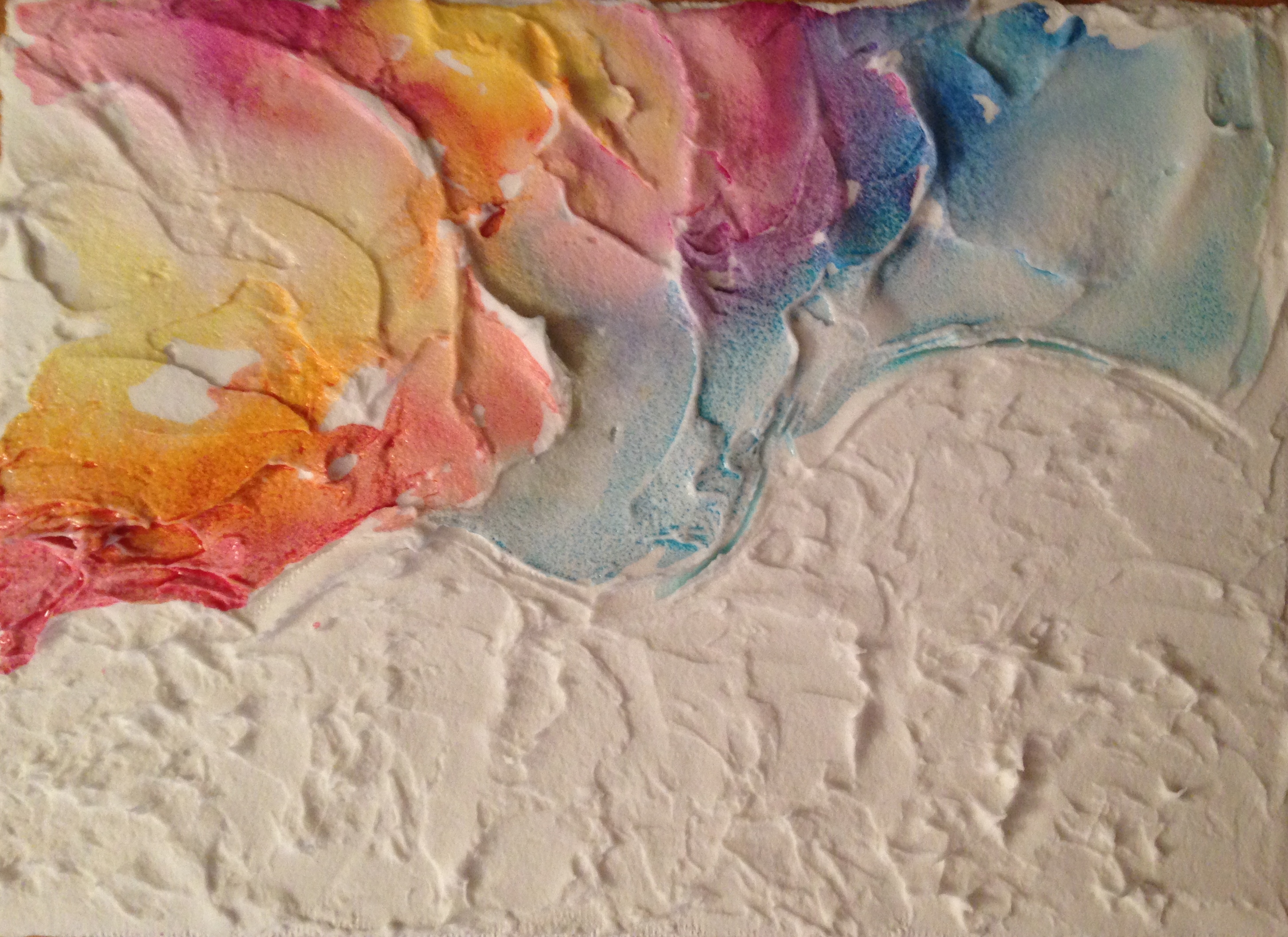 2906x2115 Watercolor On Light Molding Paste (For Jodiiiiie)! Create Art