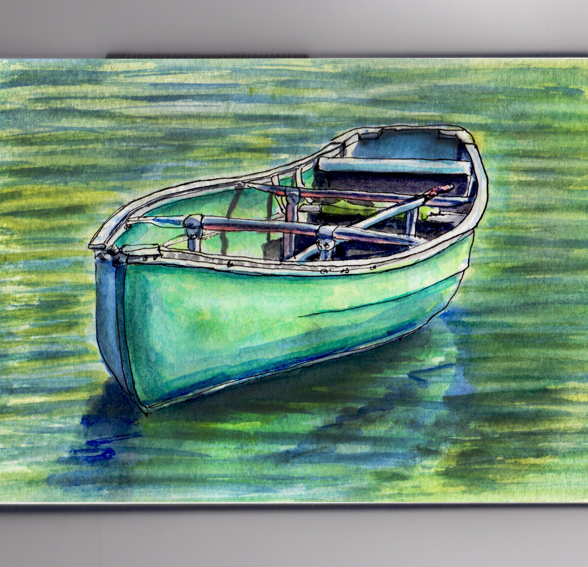 1981x1911 ~ Tipping A Canoe