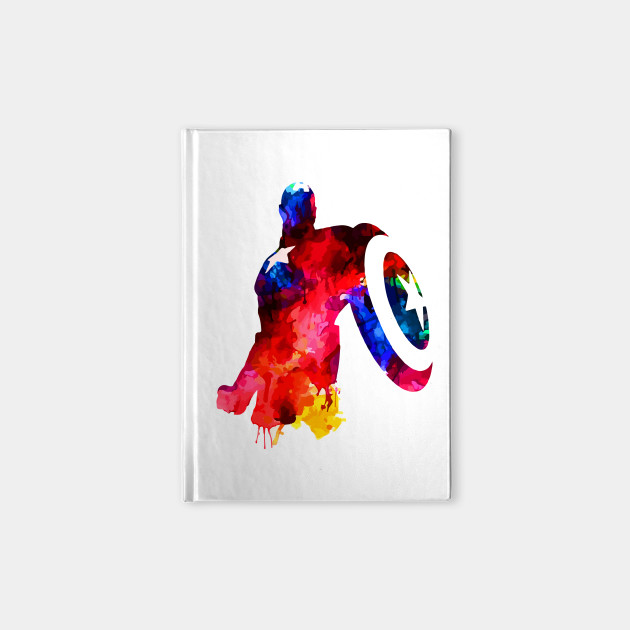 630x630 Captain America Watercolor