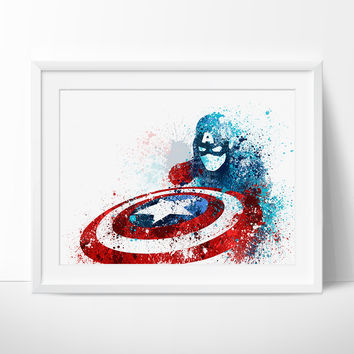 354x354 Best Captain America Poster Art Products On Wanelo
