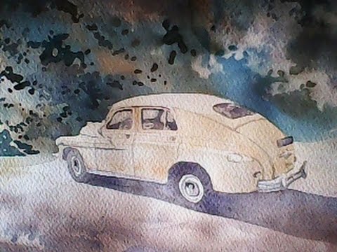 480x360 How To Paint A Car With Watercolor
