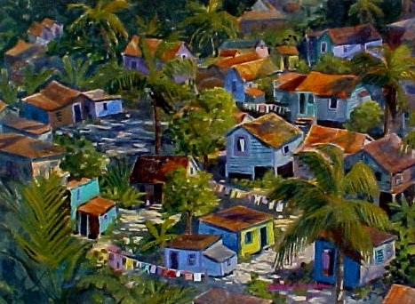 467x342 Caribbean Original Watercolors