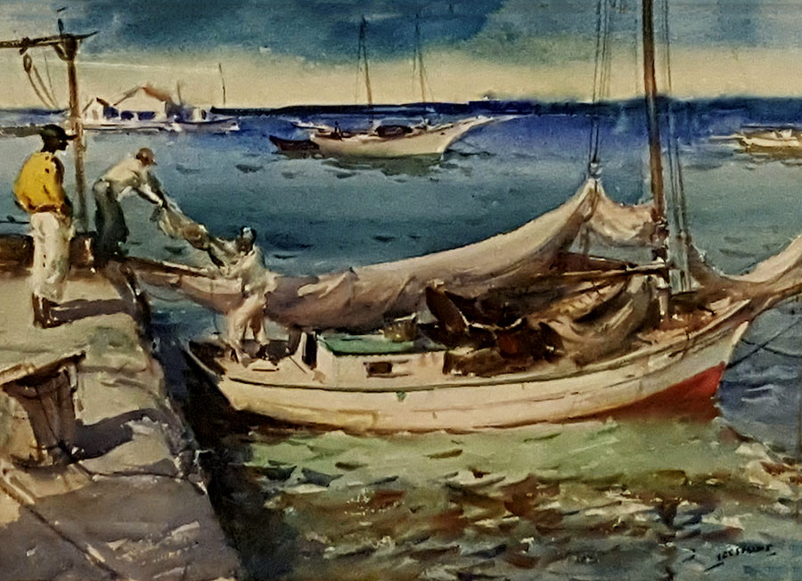 900x652 California Amp American Watercolors