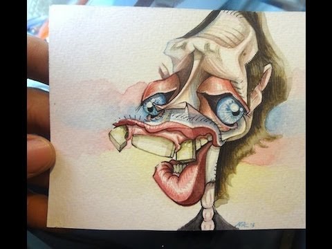 480x360 Steve Buscemi Exaggerated Caricature
