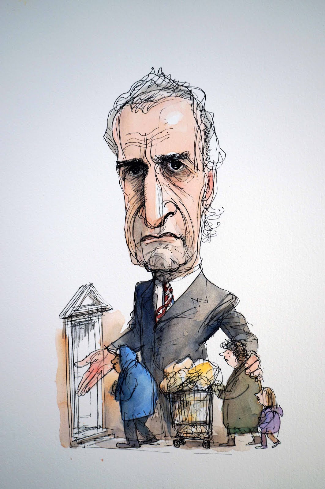 1062x1600 Cul De Sac Your Old Usnwr Caricature For Today