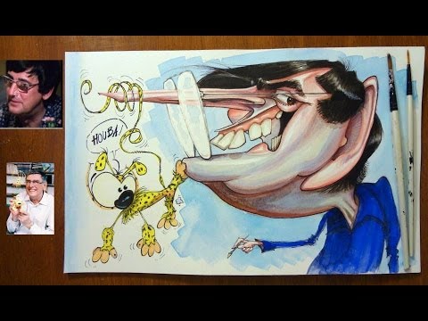 480x360 Andre Franquin Caricature
