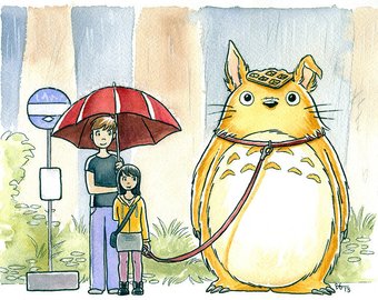 340x270 8 X 10 Watercolor Etsy