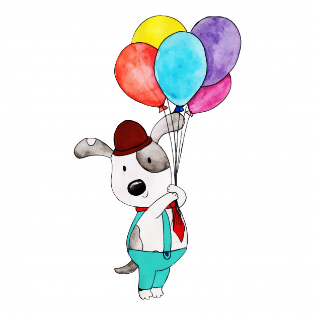 626x626 Watercolor Happy Birthday Cute Cartoon Panda Vector Free Download