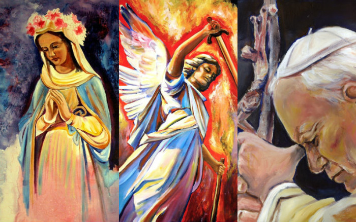 700x438 The Stunningly Beautiful Modern Catholic Art Of Sheila Diemert